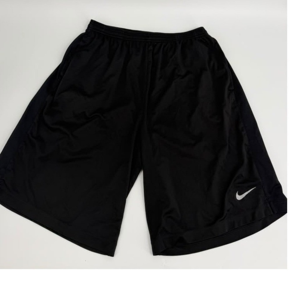 Nike Basketball Shorts Dri Fit Y2K Streetwear Mens Size Large Black Athletic Gym